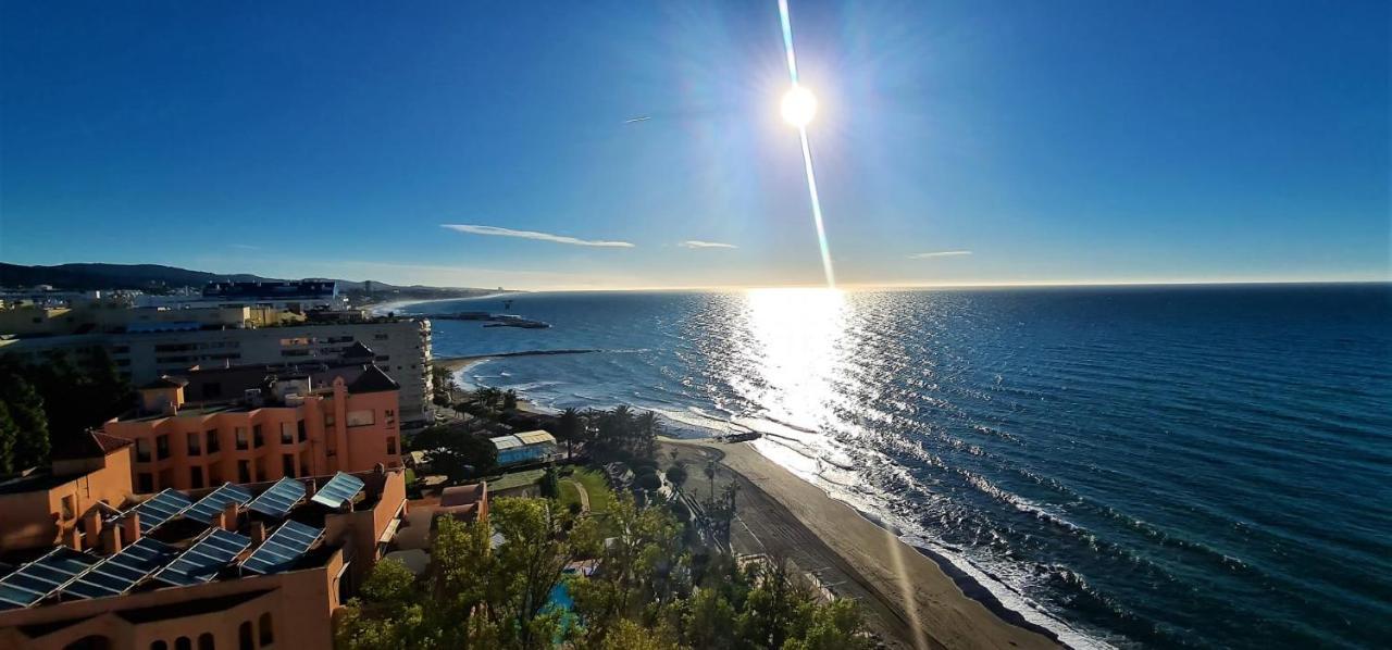 Apartamento Lujoso Y Moderno Vistas Panoramicas Al Mar Marbella Dış mekan fotoğraf
