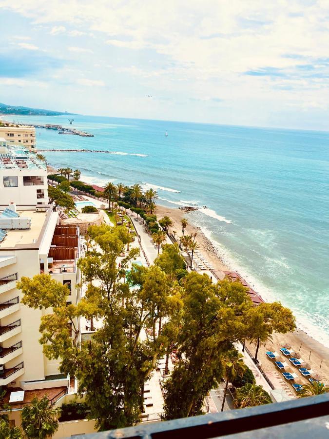 Apartamento Lujoso Y Moderno Vistas Panoramicas Al Mar Marbella Dış mekan fotoğraf